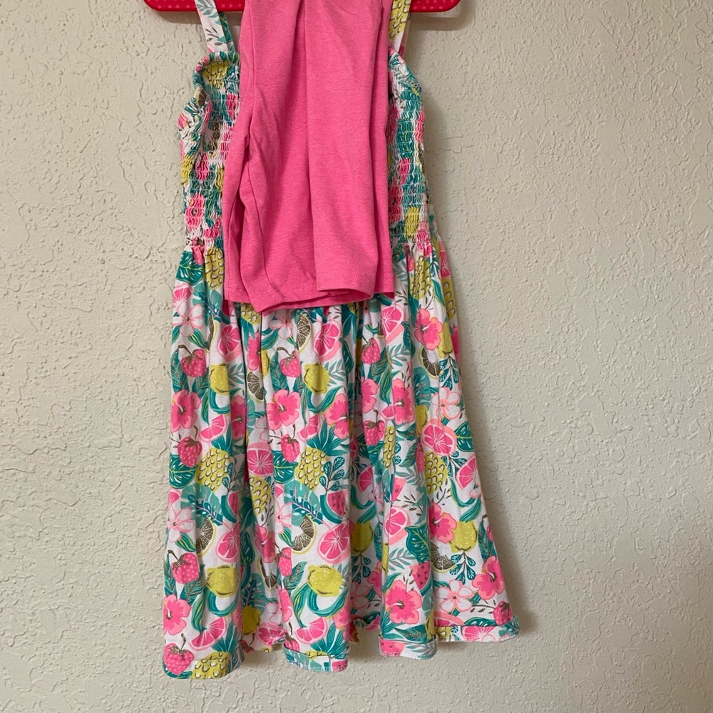 Cynthia Rowley Pink and Green Floral Kids Set